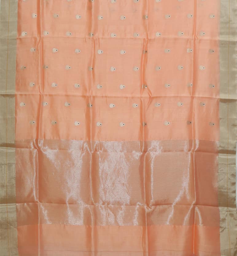 Handloom Chanderi Silk By Silk Saree view 2