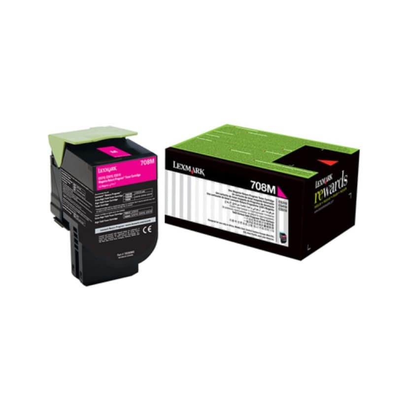 Lexmark 708M Magenta Toner Cartridge