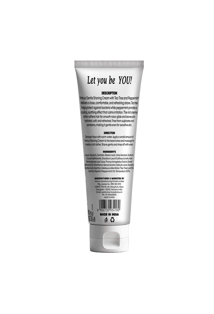 EDGE Gentle Shaving Cream Tea Tree • Peppermint • Aloe Vera Smooth. Protect. Comfort view 2
