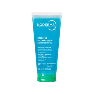 Bioderma Sebium Gel Moussant Purifying Cleansing Foaming Gel Combination To Oily Skin, 100ml Bioderma Sebium Gel Moussant Purifying Cleansing Foaming Gel Combination To Oily Skin, 100ml - Blue / 200 ml (Pack of 1)