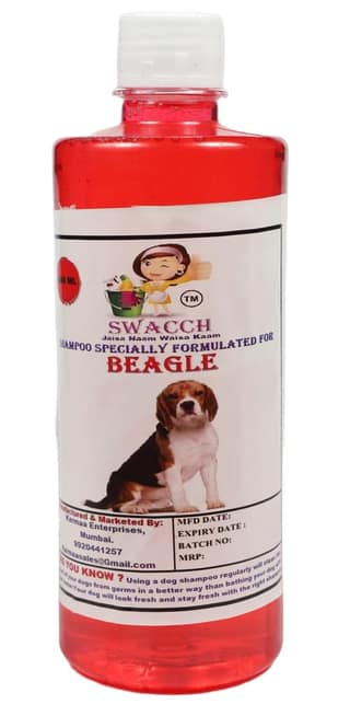 SWACCH Shampoo Specially FORMULATED for Jasmine (Beagle 500ML)