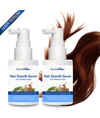 Smartdrops Hair Growth Serum Hair Serum 30 mL Pack of 2