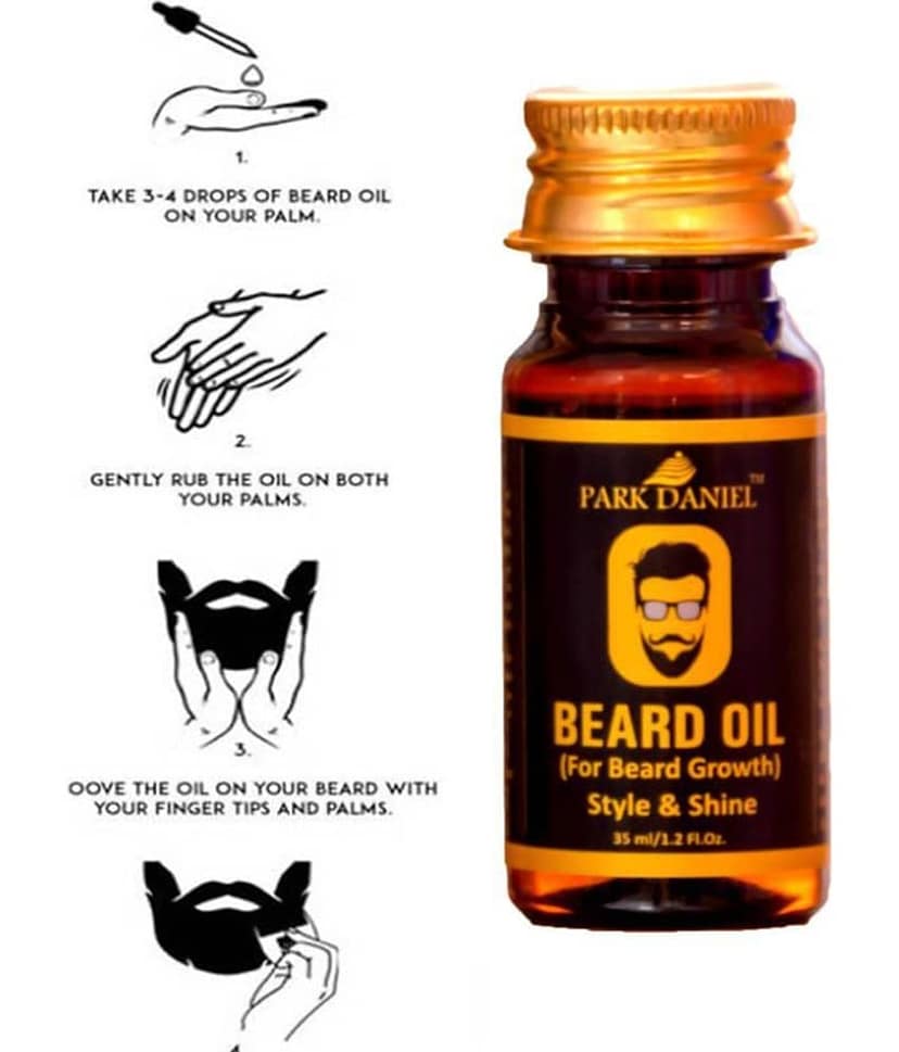 Park Daniel - 35mL Growth Increasing Beard Oil (Pack of 1) view 2