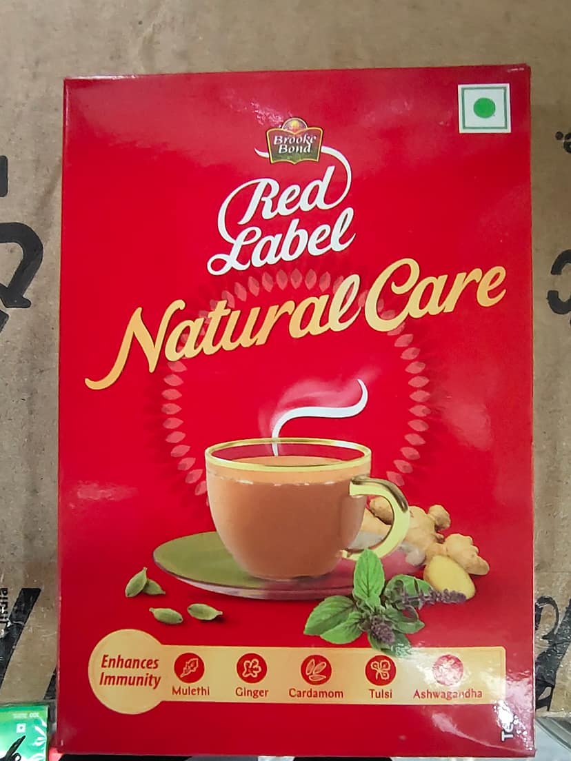 Brooke bond Red label natural care with 5 ayurvedic ingredients