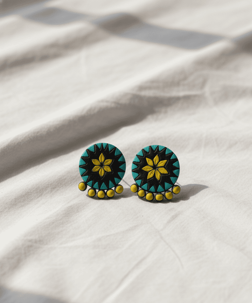 Terracotta Earring