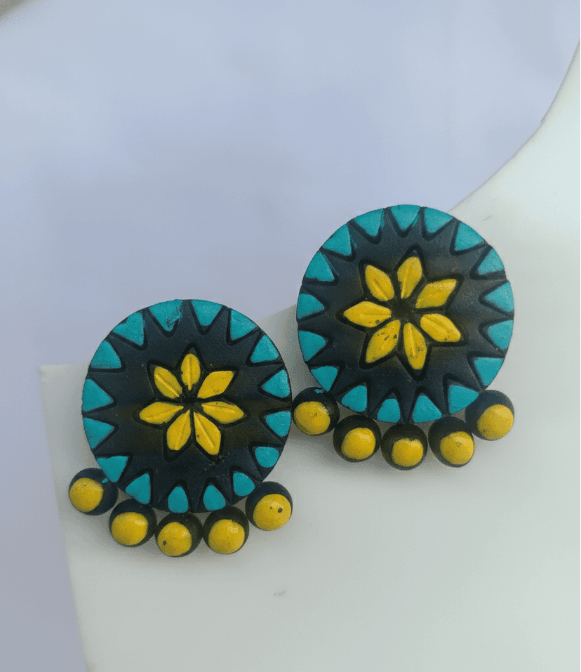 Terracotta Earring view 3
