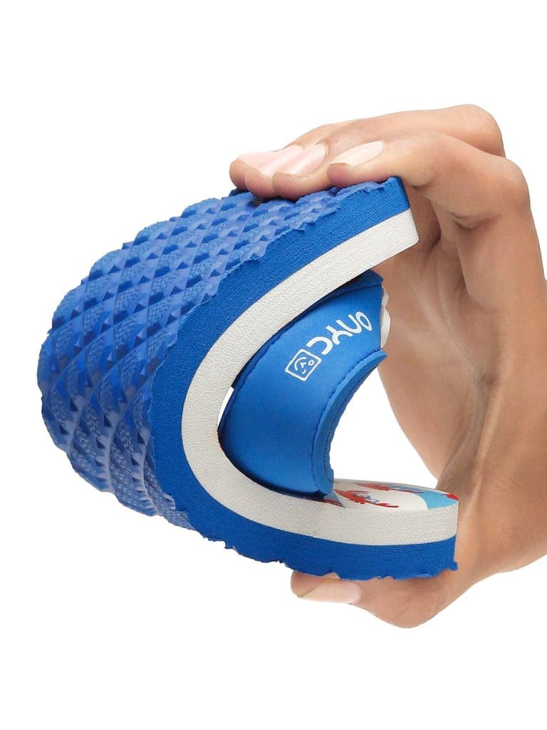 Premium Crab V-Shape Flip-flops - Blue (Unisex) view 9