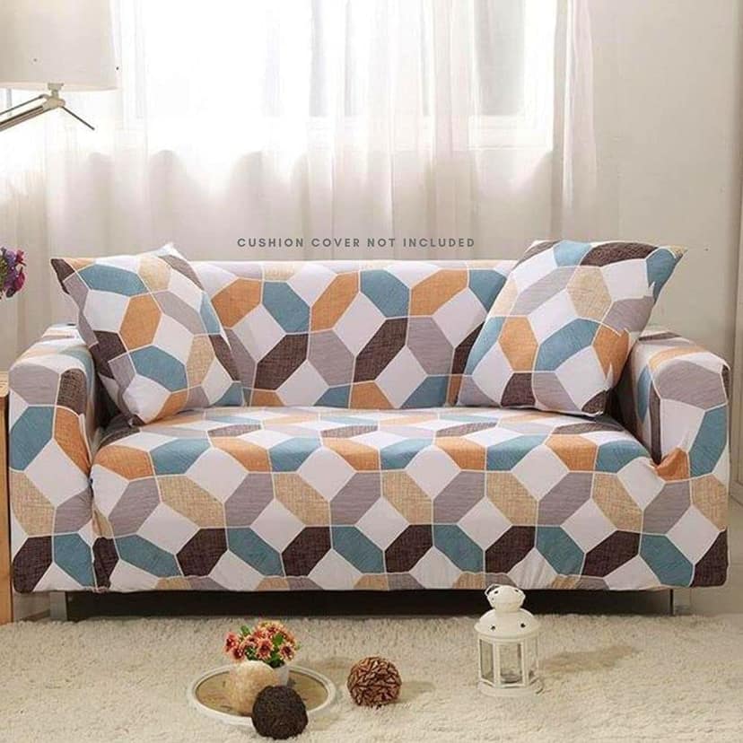 PENTHOOM Elastic Sofa Cover, Stretchable Sofa Cover with High-Density Fabric Premium Universal Sofa Cover Slip Cover