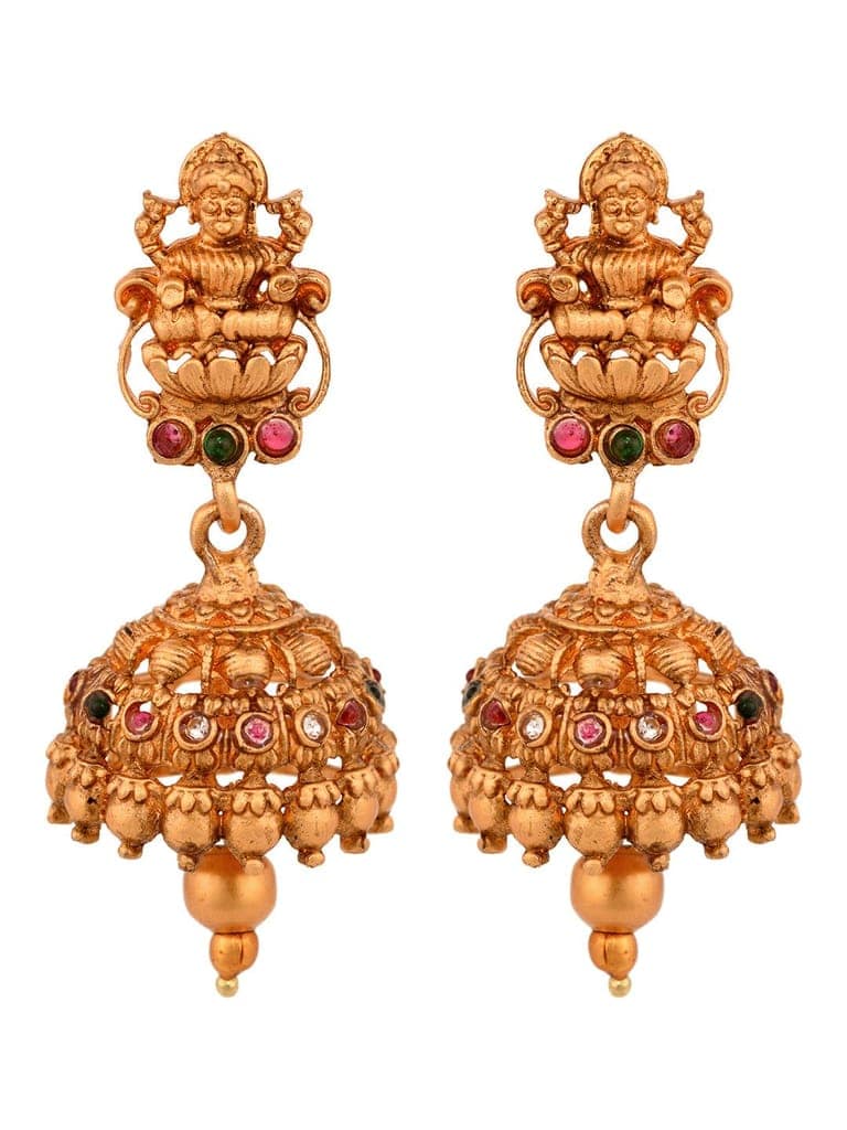 Gold Plated Trendy combo Temple Jewellery Set view 3