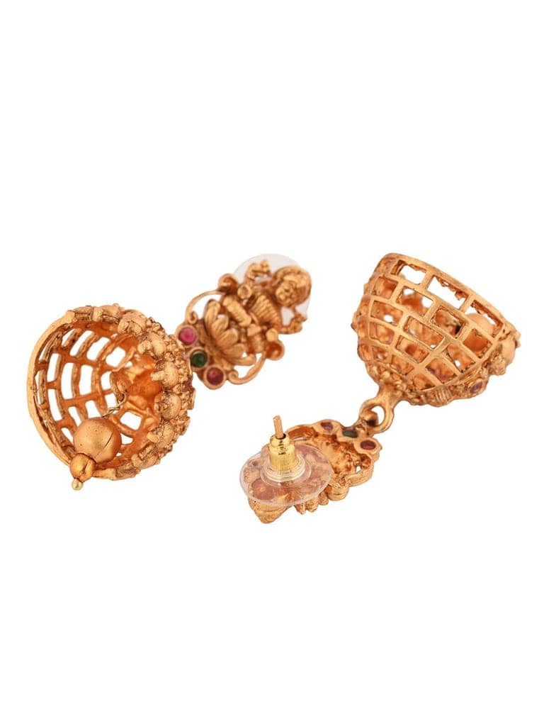 Gold Plated Trendy combo Temple Jewellery Set view 9