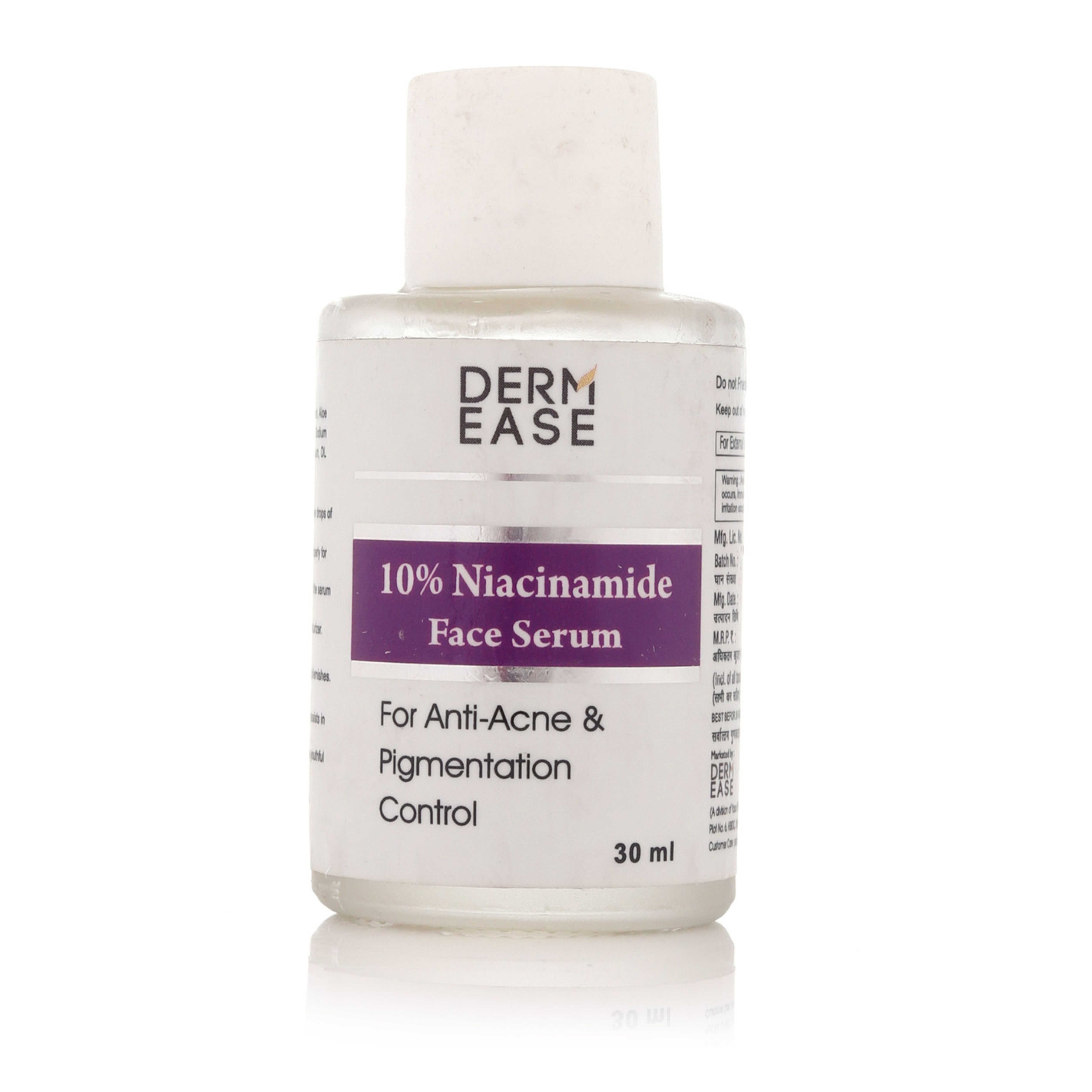 Dermease 10% Niacinamide Face Serum for Clear & Bright Skin