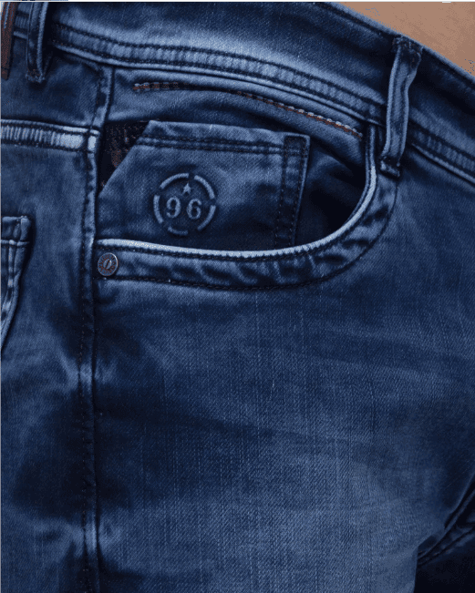 MEN’S 170002 Elegance Blue Tapered Fit Jeans view 3