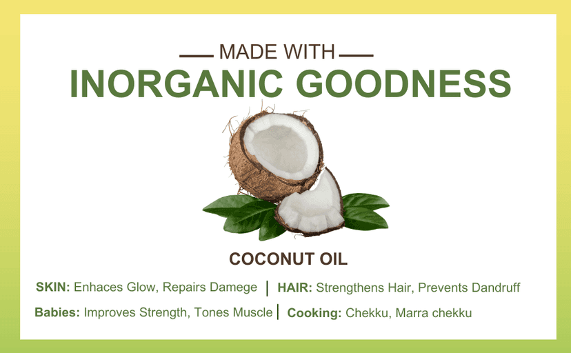 Deeksam Wood Pressed Coconut Oil | Pure Chekku Thengai Ennai | 100% Natural & Unrefined | Edible Grade | 1L view 2