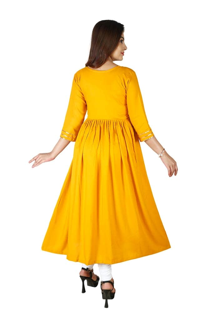 MAHIRA 'S COMFORT Maternity Gown: Stylish Rayon Feeding Kurti for Pregnancy and Breastfeeding view 6