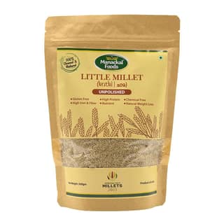 Little Millet Whole Grain 500g | Natural & Unpolished Gluten-Free Superfood | High Fibre, Protein & Iron | Healthy Millet Rice Alternative