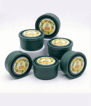 Kitcorner Stainless Steel Lunch Box 6 - Container ( Pack of 6 )