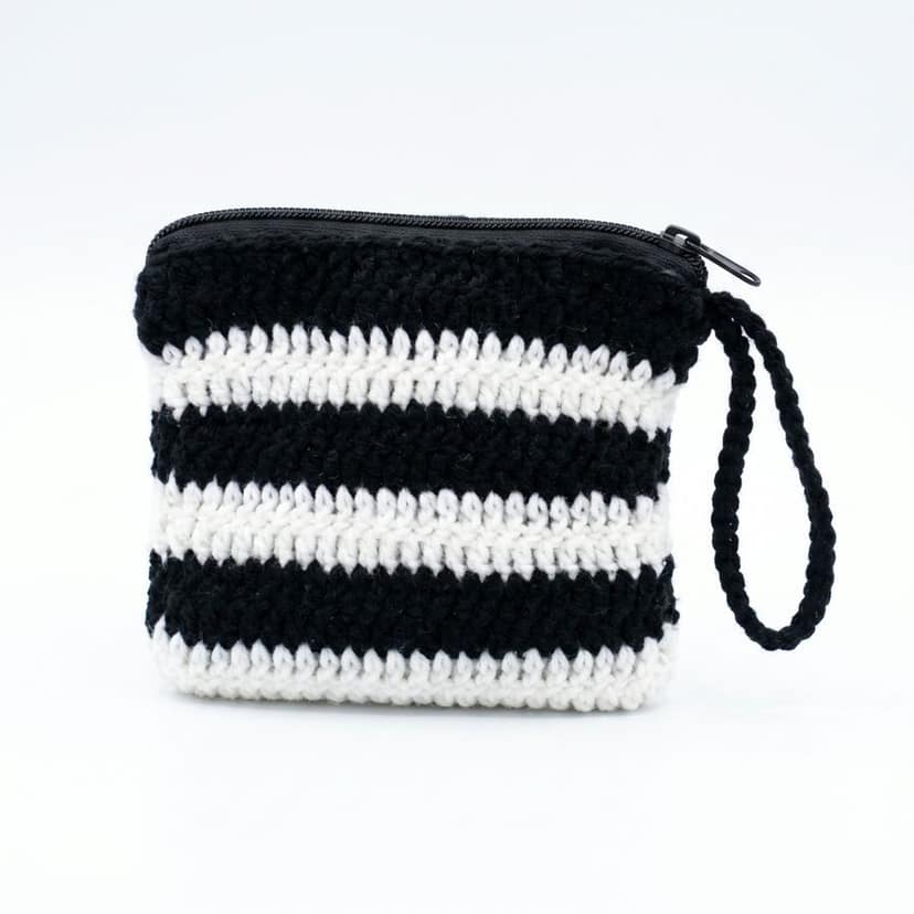 Hand-Crochet Coin Pouch view 2