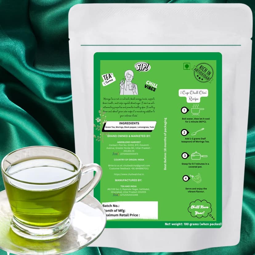 Premium Moringa Tea view 4
