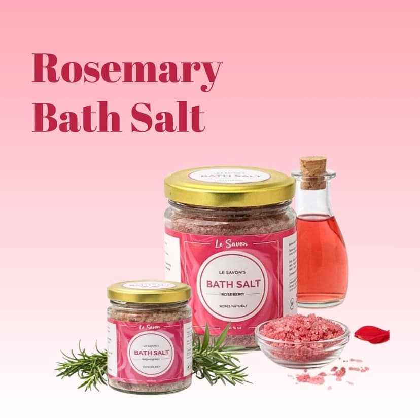 Le Savon Rosymarry Bath salts