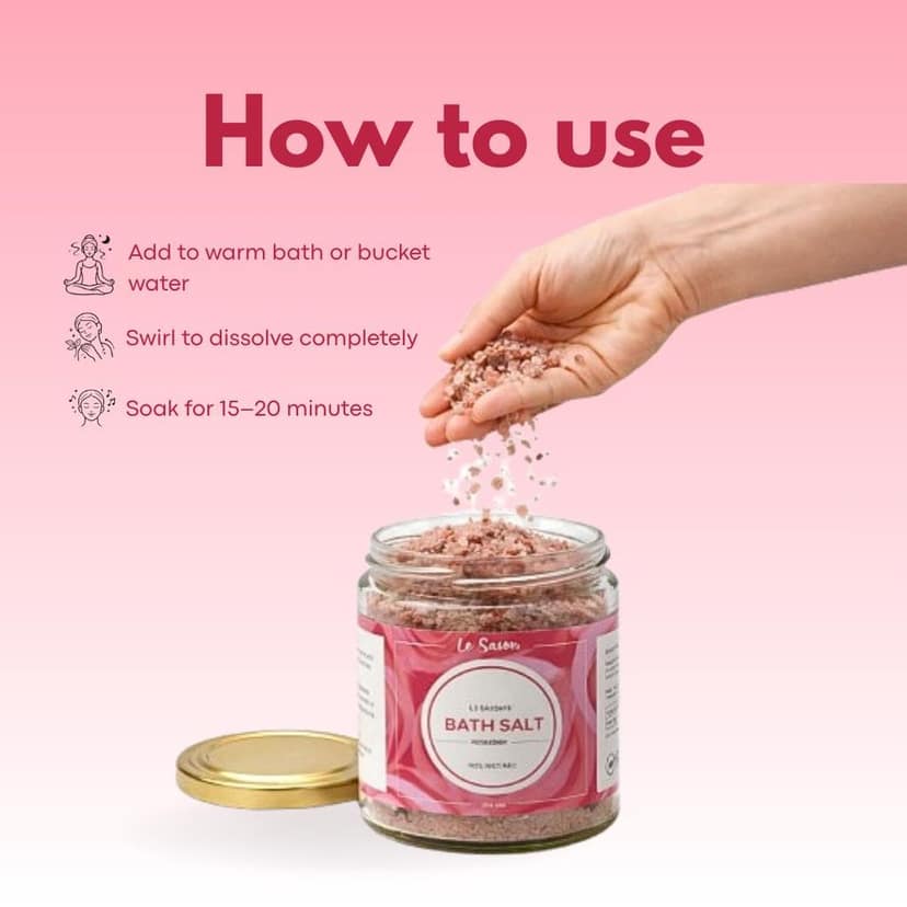 Le Savon Rosymarry Bath salts view 5