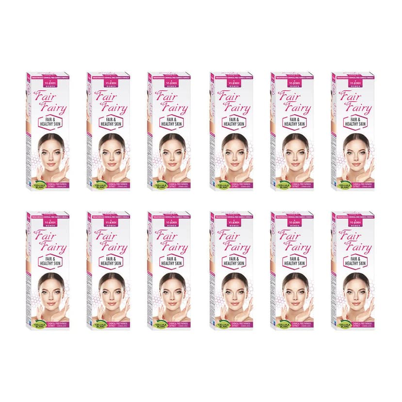 Vi-John Women Fair Fairy Cream 50Gm (Pack of 12)
