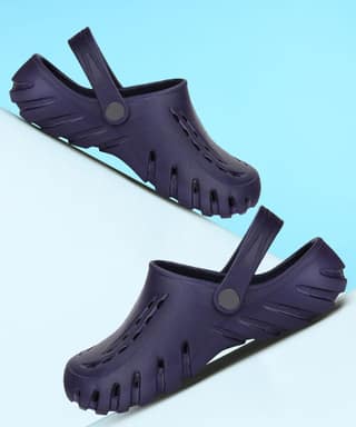 Bersache Extra Soft Classic Casual with Back Strap Regular wear with Ultra Soft & Flexibility Technology Clog for Men's