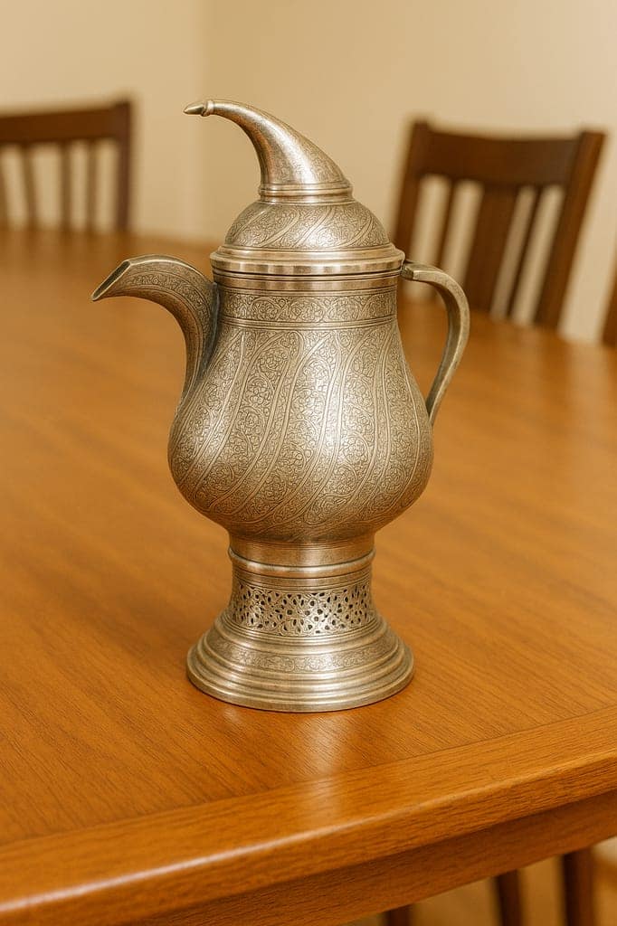 Classic Silver Tea Samovar