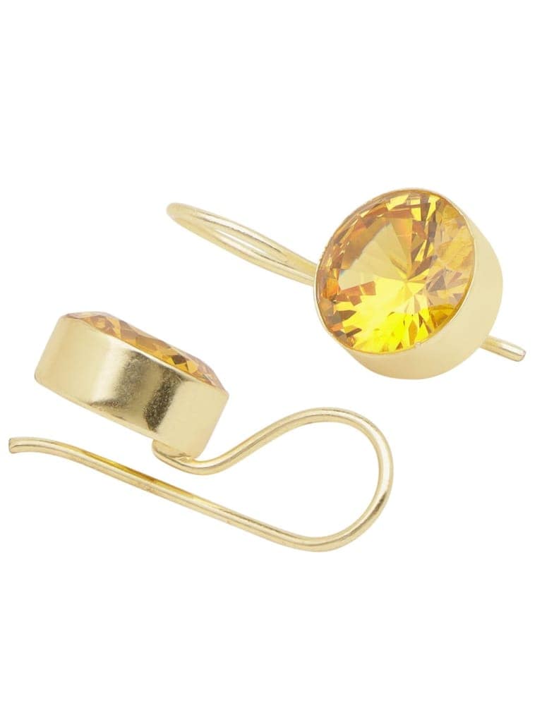 Pack of 2 Gold Plated Combo Hoop Earrings view 6