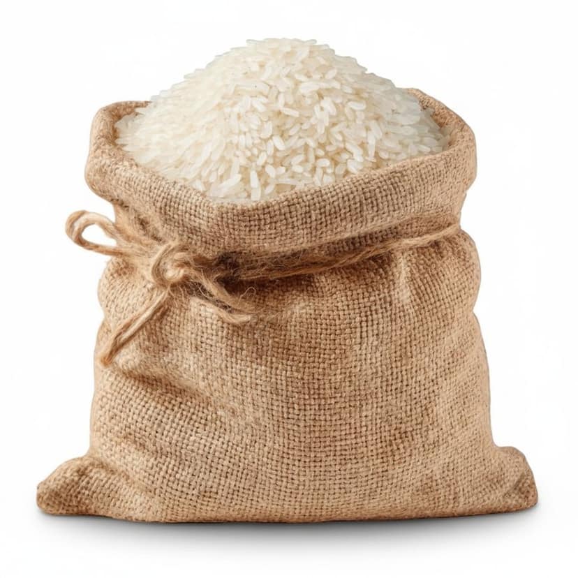 Premium White Rice - 30 kg - One jute sack