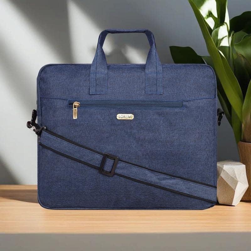 LOREM 10L Faux Leather Messenger Bag For Men & Women-UF view 2