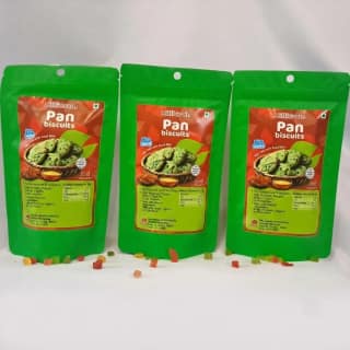 MilliGrain Multi Millet Gulkand and Pan Cookies Combo Pack of 3 100g Each