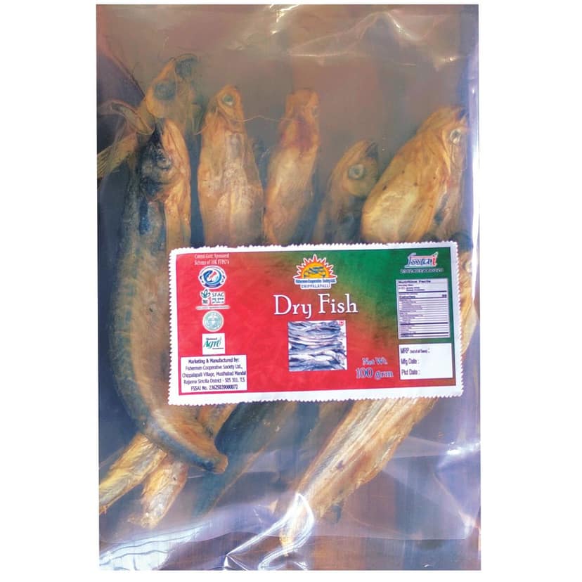 Dried Fish 100g - Fishermen Cooperative Society Ltd., Chippalapalli view 3
