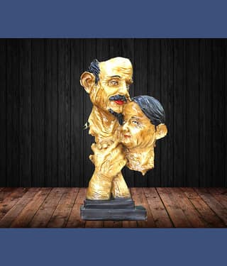 BECKON VENTURE Couple & Human Figurine 28 cm - Pack of 1