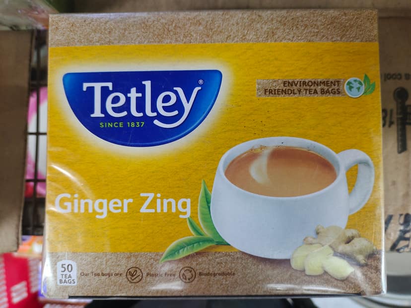 Tetley ginger zing
