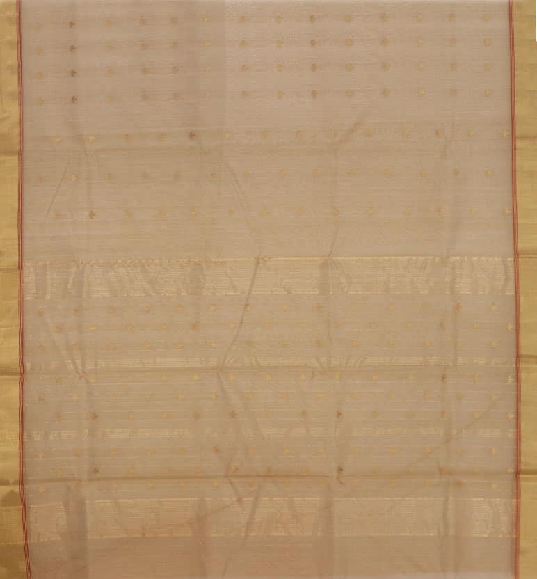 Handloom Chanderi Silk Cotton Saree view 2