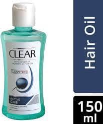 Clear Active Care Anti-Dandruff Nourishing Hair Oil - Nourishes Scalp & Hair, Powered By Cleartech, Rich In Vitamin E, 150 Ml