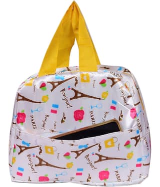 Sunvika House Pink Lunch Bag ( 1 Pc )