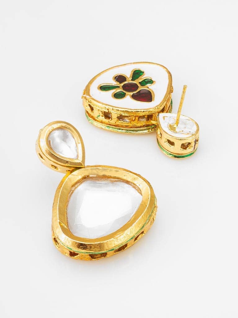 Morison Golden Cross Earrings Spiritual Elegance view 2