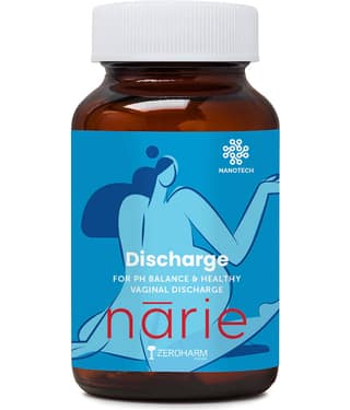 ZEROHARM Narie Discharge Capsules For White Discharge, Uti & Yeast Infection (60 Nos)