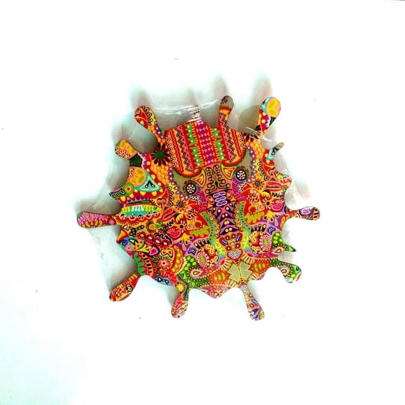 Colorama Splash Coaster