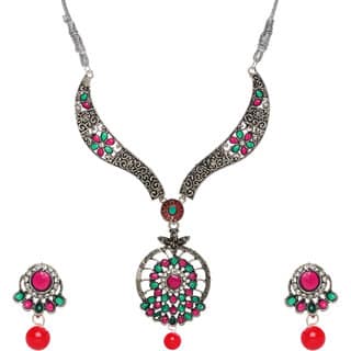 Hetprit Trendy Oxidised Beautiful Jewellery Set For Woman