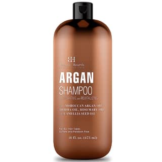 Botanic Hearth Argan Shampoo, Hydrating & Volumizing, Sulfate & Paraben Free, All Hair Types & Color Treated Hair, Men and Women 16 fl oz Botanic Hearth Argan Shampoo, Hydrating & Volumizing, Sulfate & Paraben Free, All Hair Types & Color Treated Hair, M