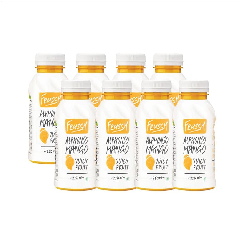FRUSSH Alphonso Mango Juice 250 ml (Pack of 8) view 2