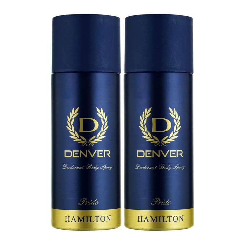 Denver Pride Deodorant for Men 150ml (Pack of 2) | Long Lasting Fragrance