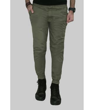 Urban Legends Regular Flat Men's Joggers - Green ( Pack of 1 )