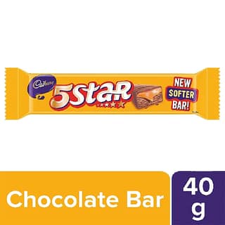 Cadbury 5 Star Chocolate Bar, 40 G