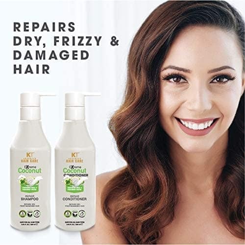 Extreme Coconut Repair Shampoo | Infused with Coconut Milk & Water | Deep Repair & Hydration for Dry, Frizzy & Damaged Hair | Sulfate-Free, Paraben-Free | 250ml view 5