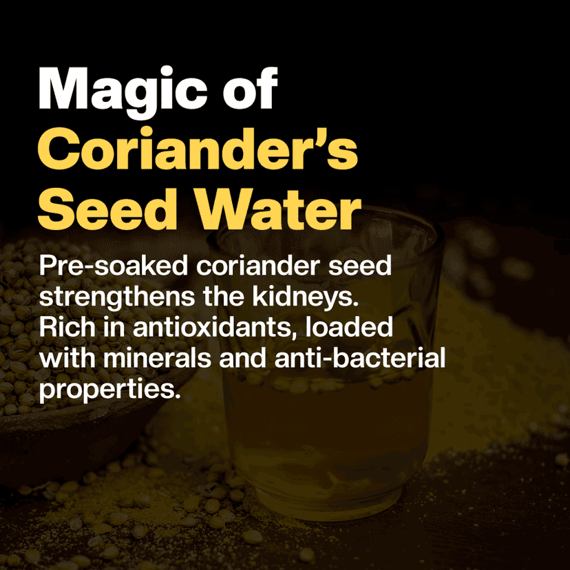 Buy Coriander Seeds Dhaniya Online India - Whole Spice | Phoran view 4