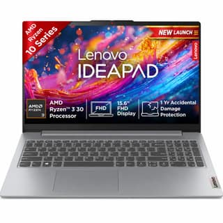 Lenovo IdeaPad Slim 3 Ryzen 3 15.6" (39.6cm) FHD Thin and Light Laptop (8GB RAM/512GB SSD/Integrated AMD Radeon 610M Graphics/Windows 11/Office Home 2024/Grey/1.6Kg), 82XQ00MDIN Lenovo IdeaPad Slim 3 Ryzen 3 15.6" (39.6cm) FHD Thin and Light Laptop (8GB