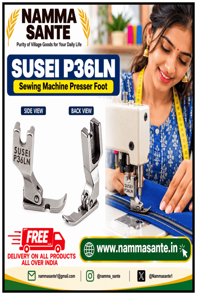 SUSEI P36LN Sewing Machine Pressure Foot view 3
